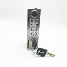 Popular stainless steel coin operated lock in public for AL-TB-3000